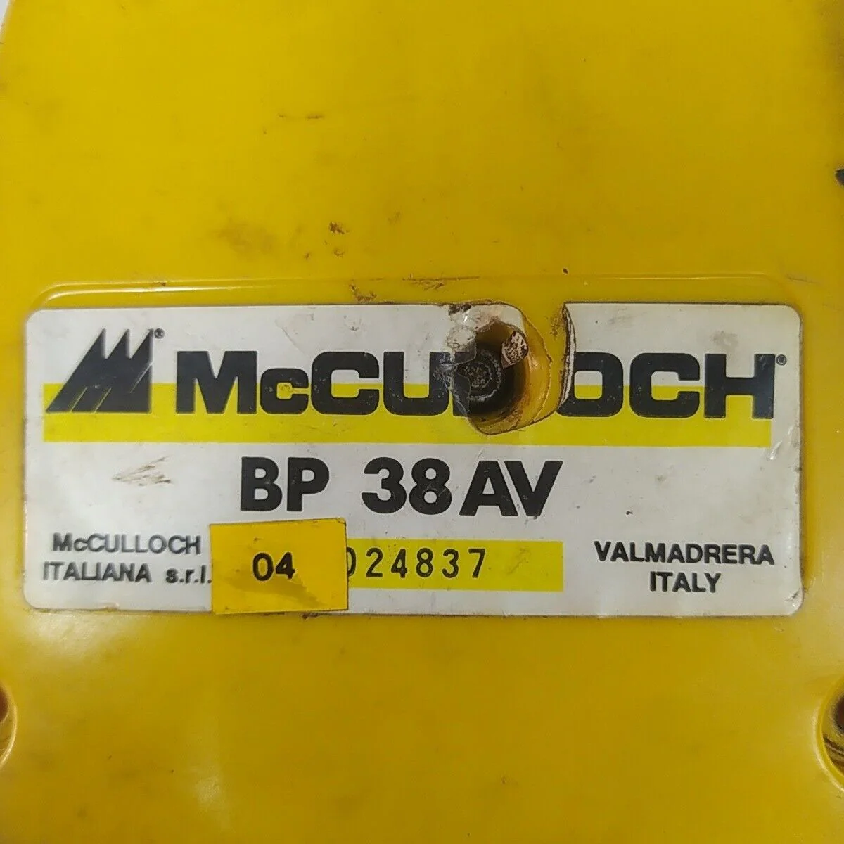 Ricambi usati per decespugliatore MCCULLOCH BP 38 AV ALBERO MOTORE ORIGINALE - immagine 4