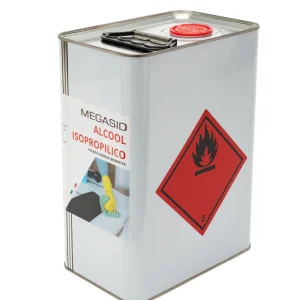 Megasid Alcool Isopropilico Lt 25 Pulitore Sgrassante e Detergente Puro al 97%